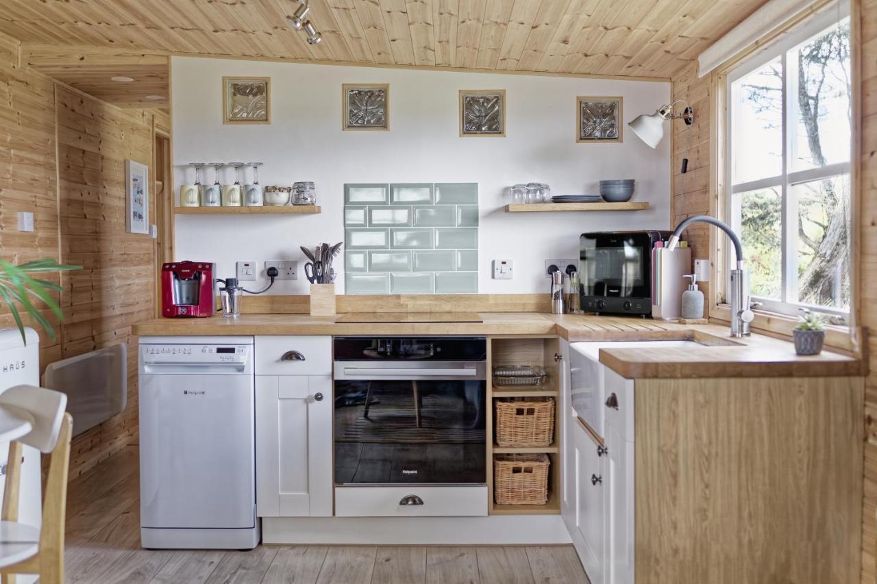 Scandi Cabin On A Hill, With Stunning Panoramic Views Ludgvan Экстерьер фото